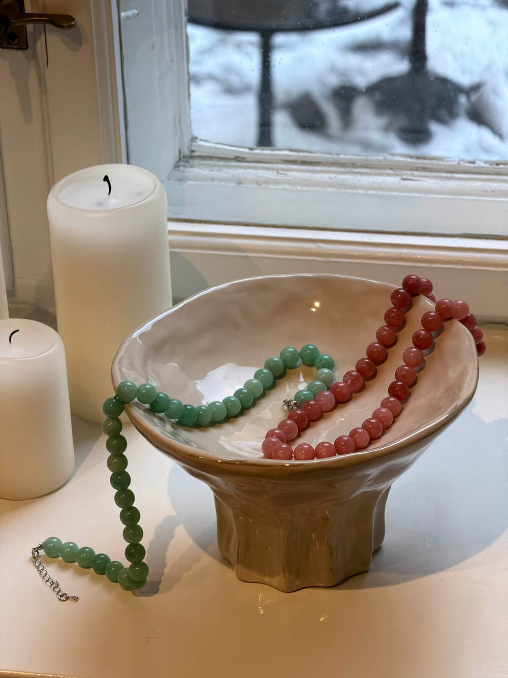 Monique necklace - Green