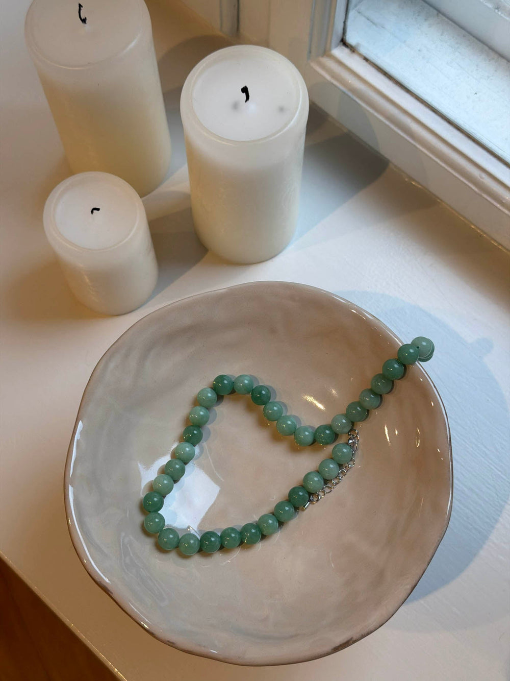 Monique necklace - Green