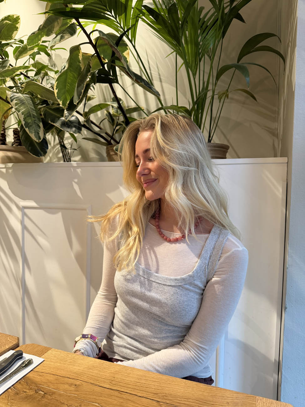 Monique necklace - Rose