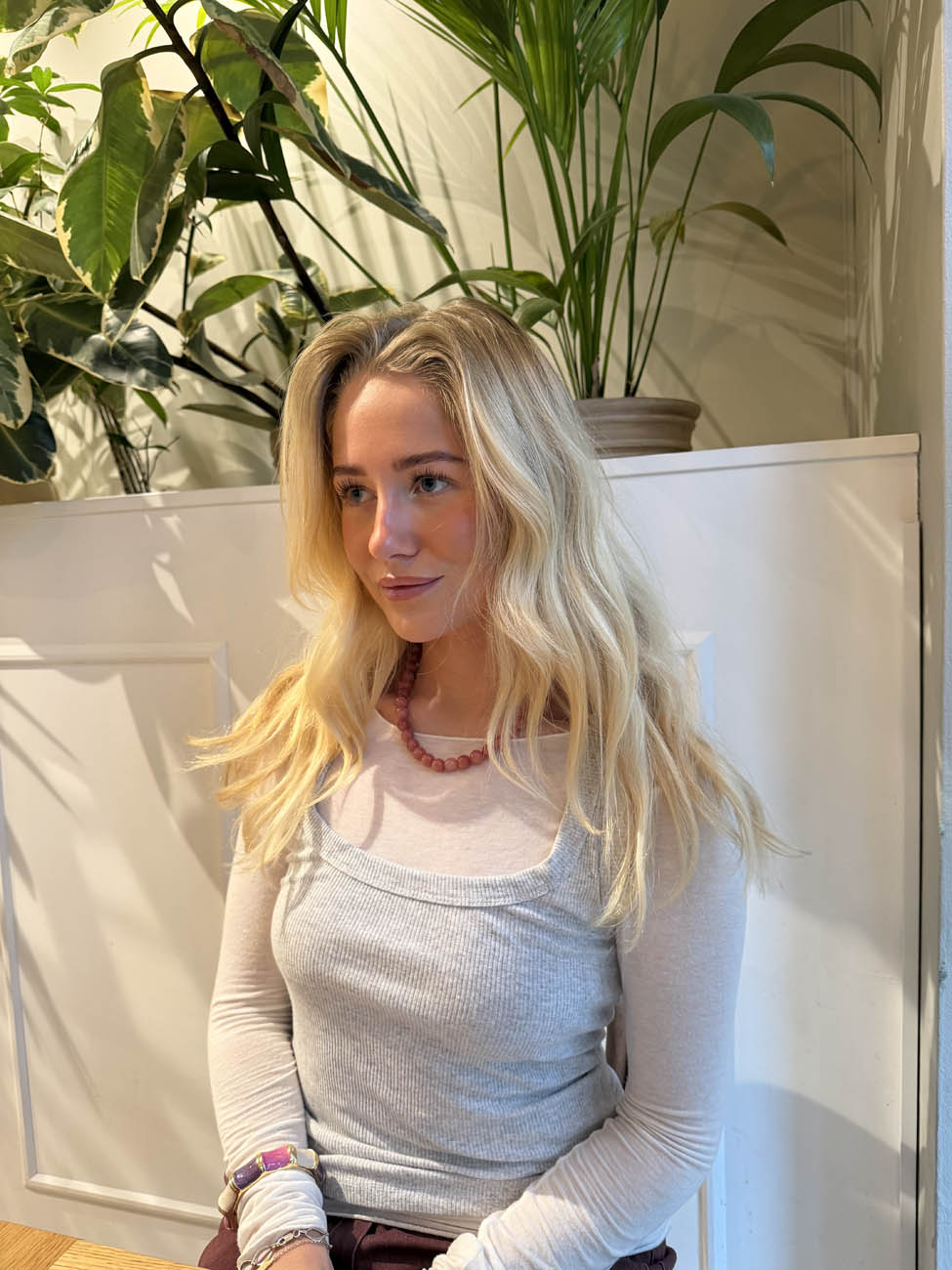 Monique necklace - Rose