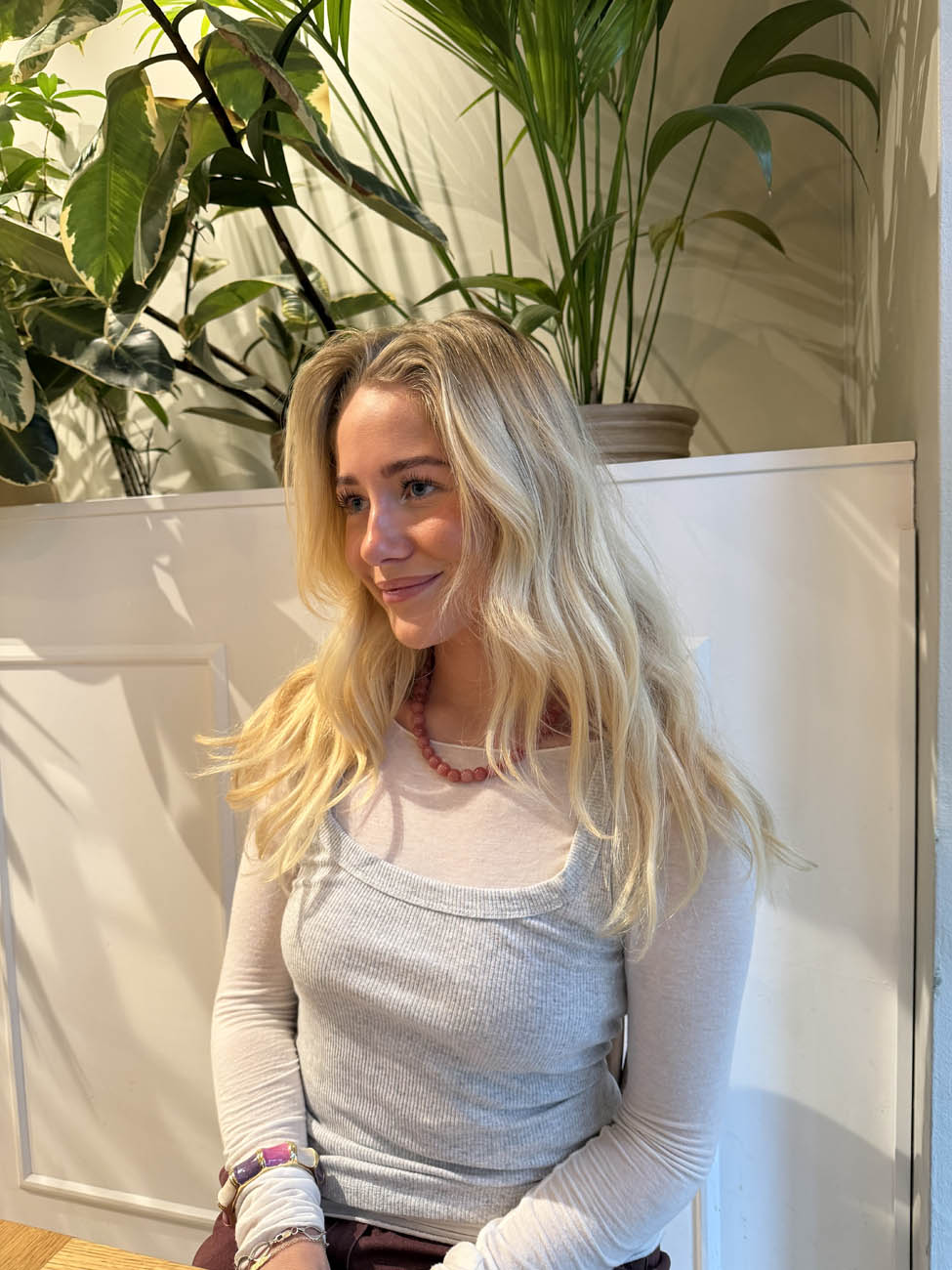 Monique necklace - Rose