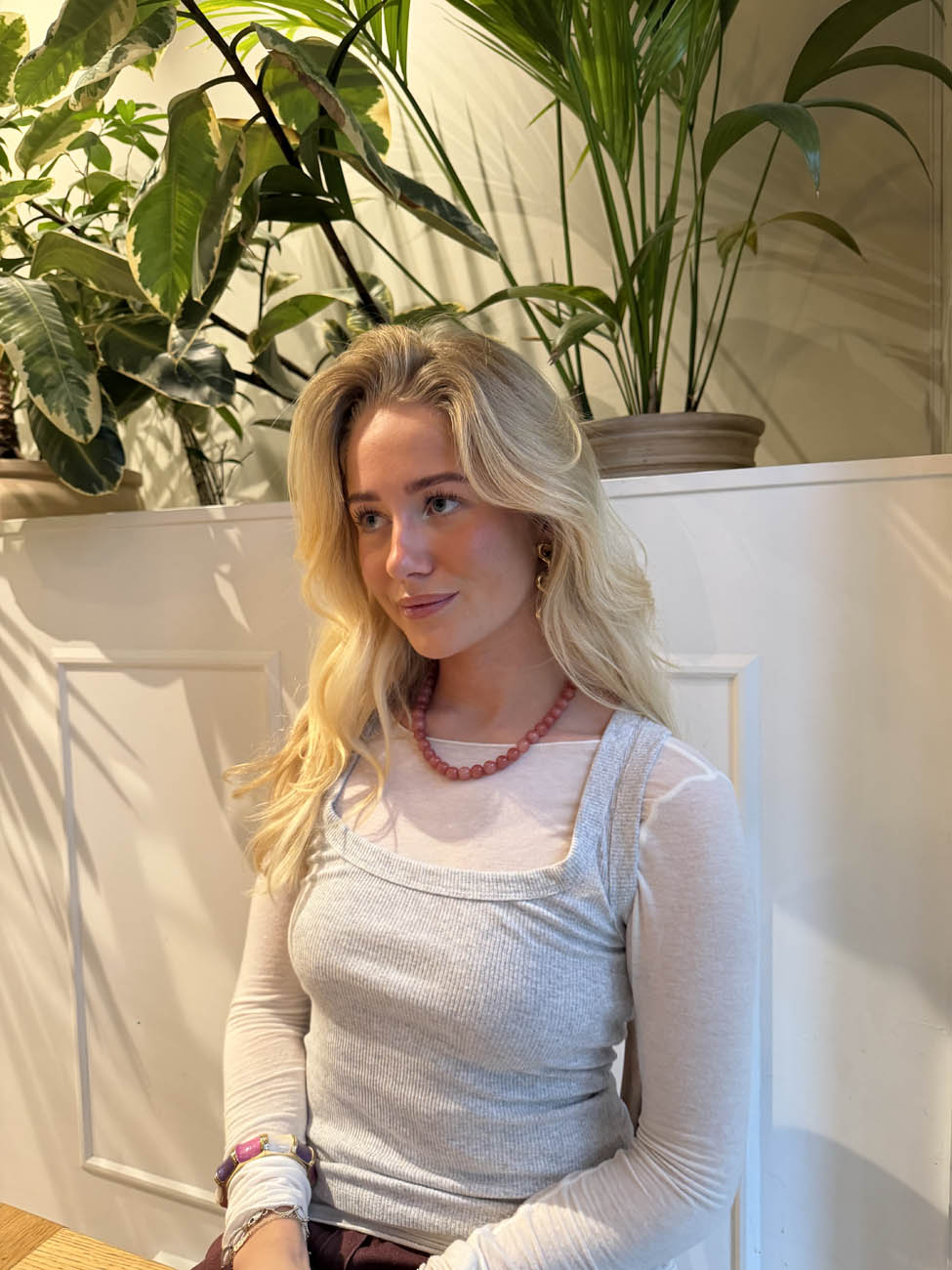 Monique necklace - Rose