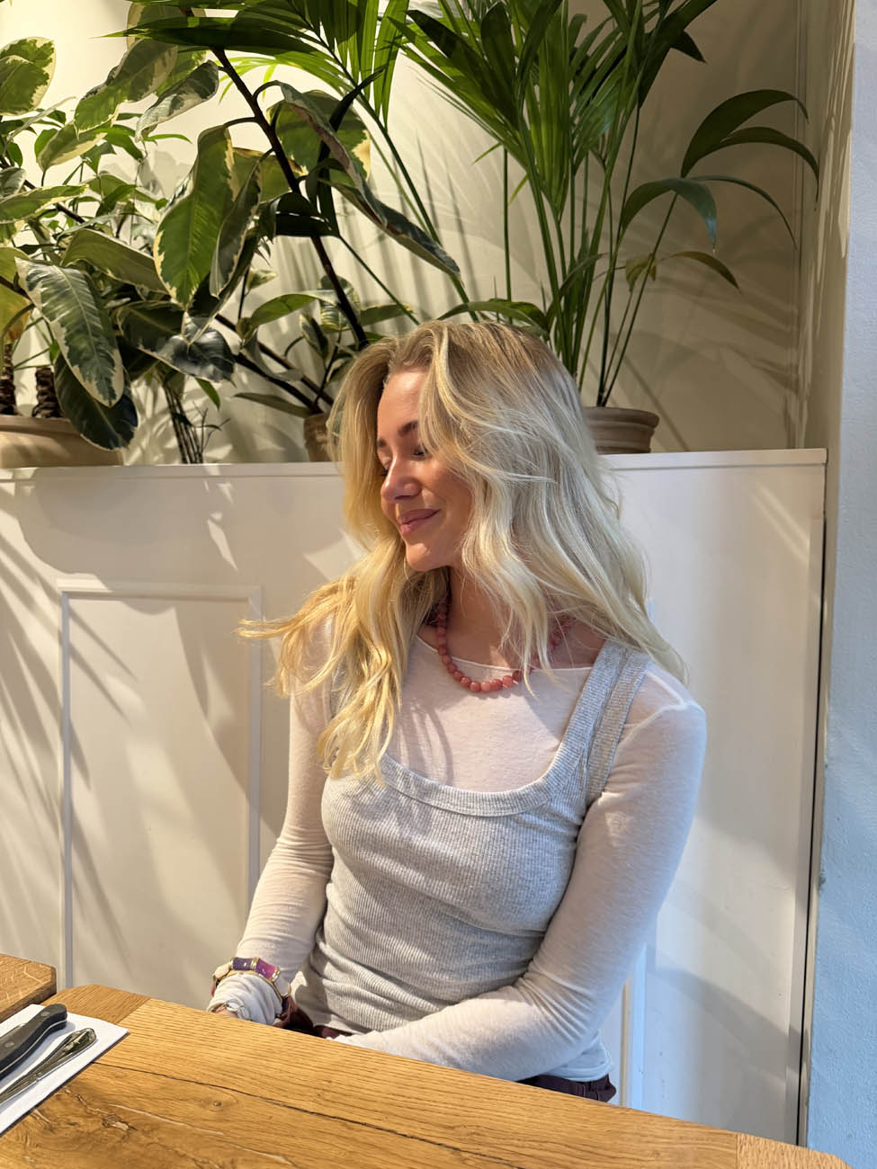 Monique necklace - Rose