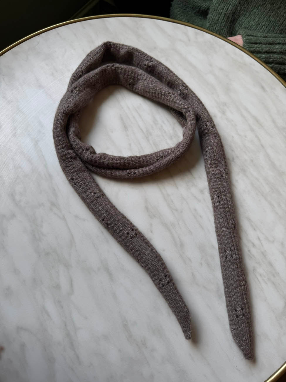 Tova scarf - Taupe