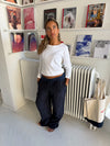 Angel linen pants - navy