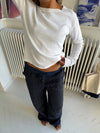 Angel linen pants - navy