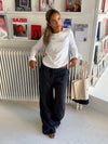 Angel linen pants - navy