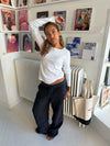 Angel linen pants - navy