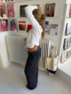 Angel linen pants - navy