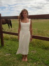 Solia linen dress – Beige
