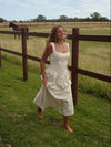 Solia linen dress – Beige