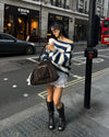 Manhattan suede bag - Brown