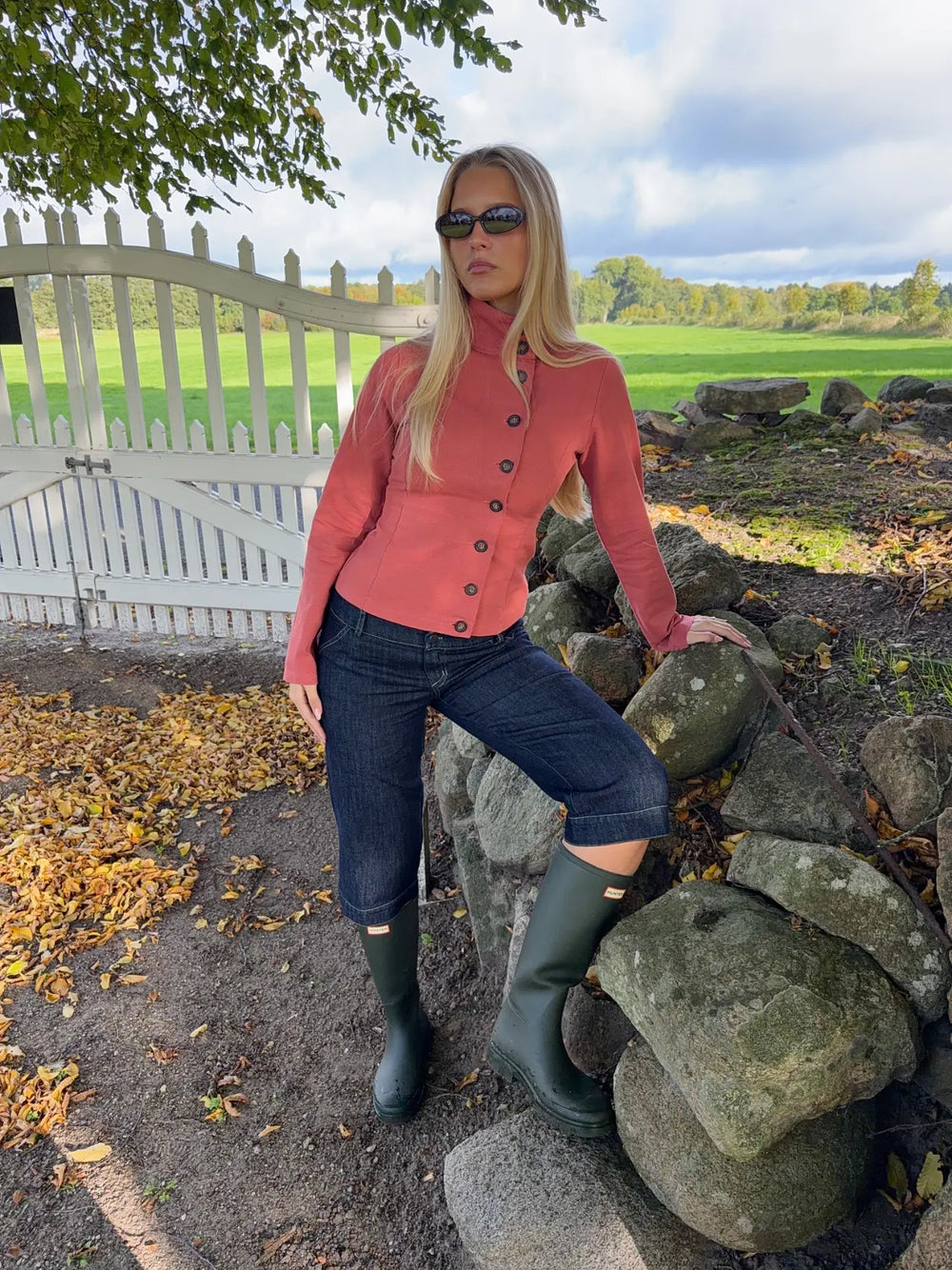 Talisa jacket - Coral