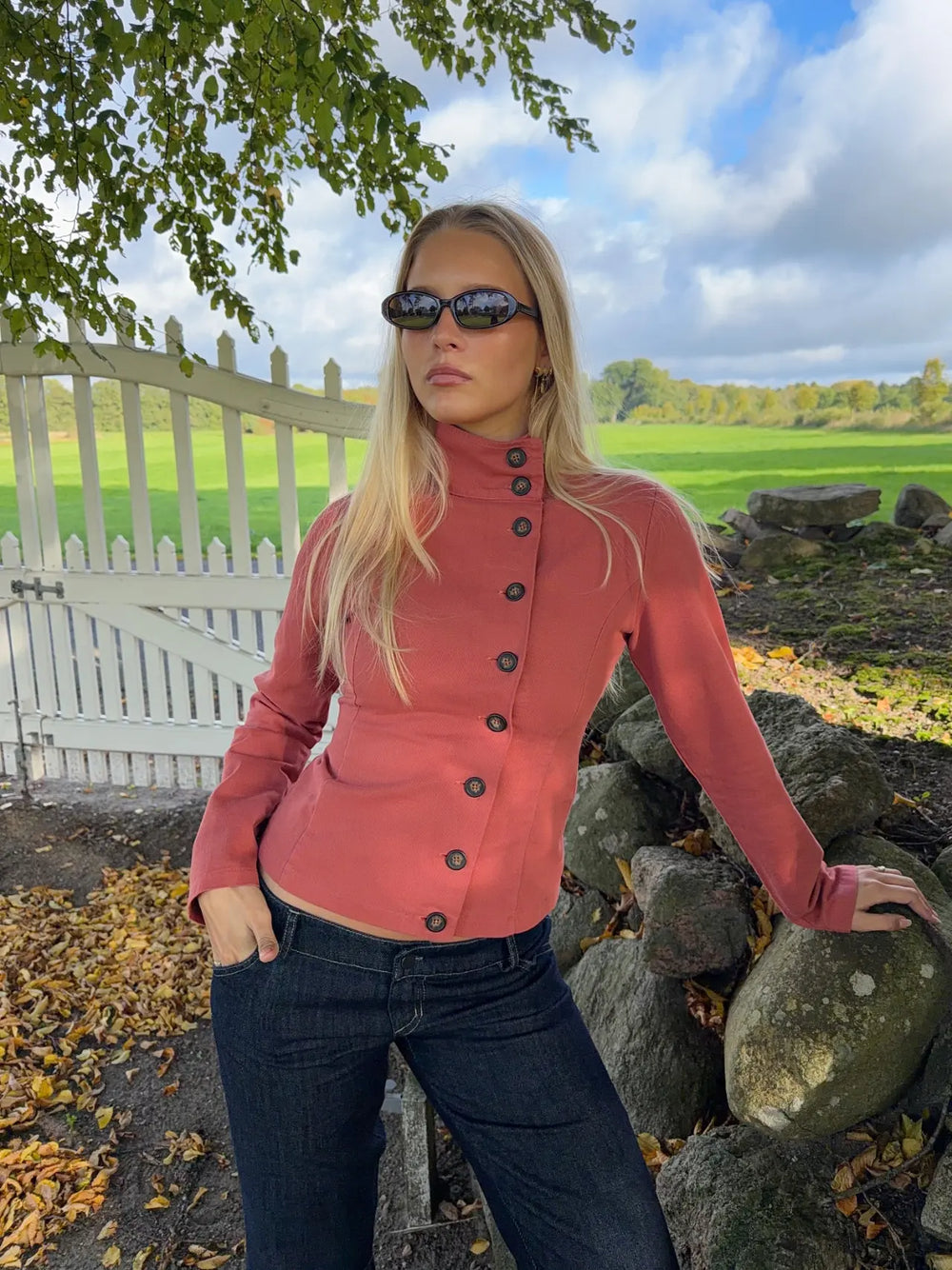 Talisa jacket - Coral