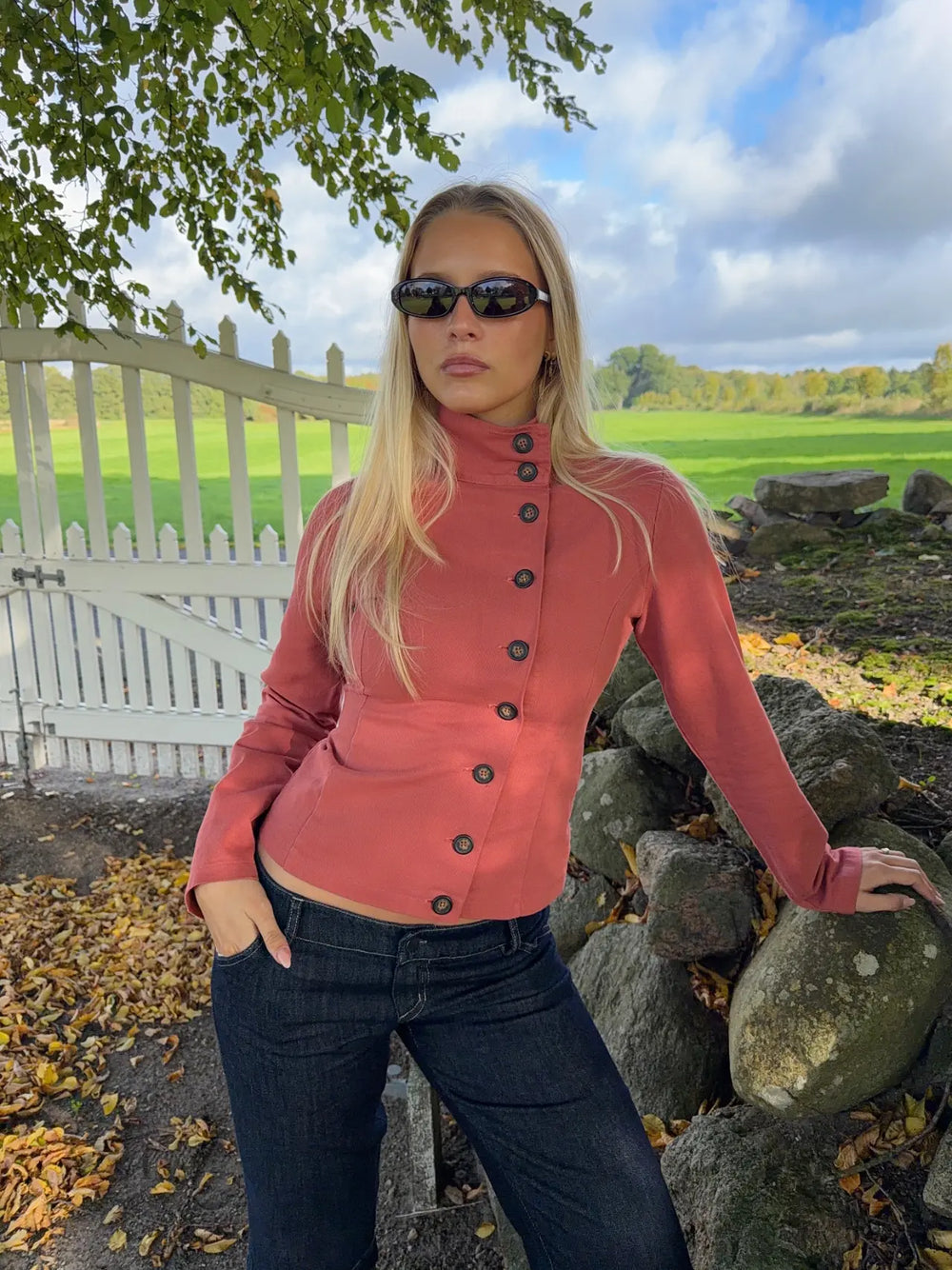 Talisa jacket - Coral