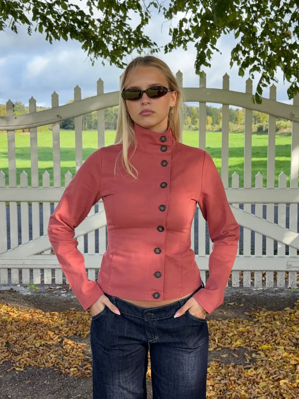 Talisa jacket - Coral
