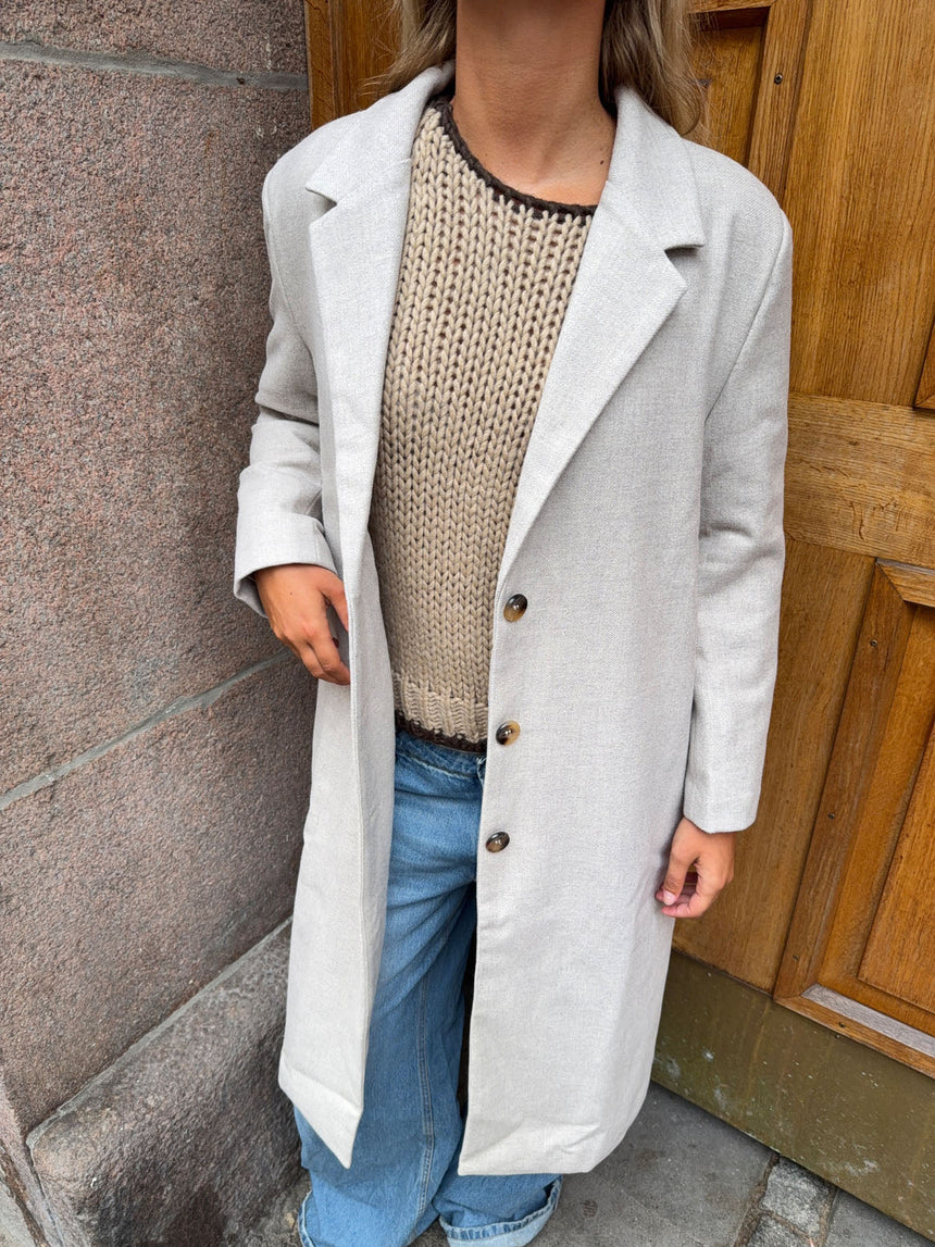 Ivana long coat - Beige