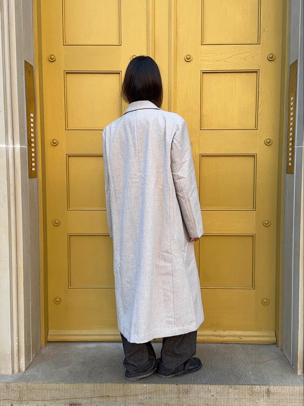 Ivana long coat - Beige