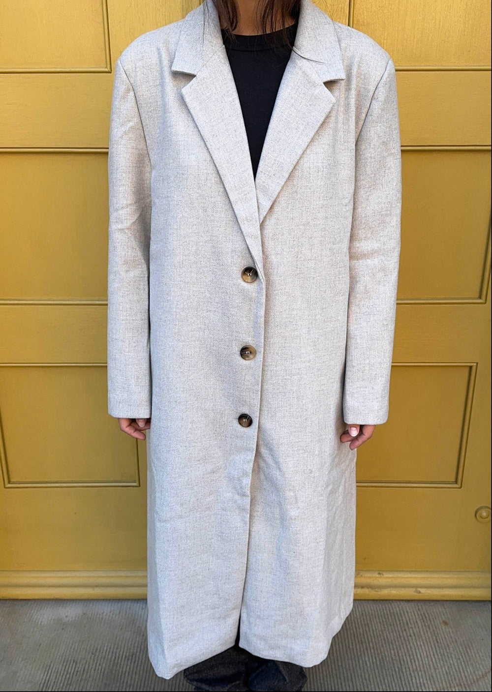 Ivana long coat - Beige