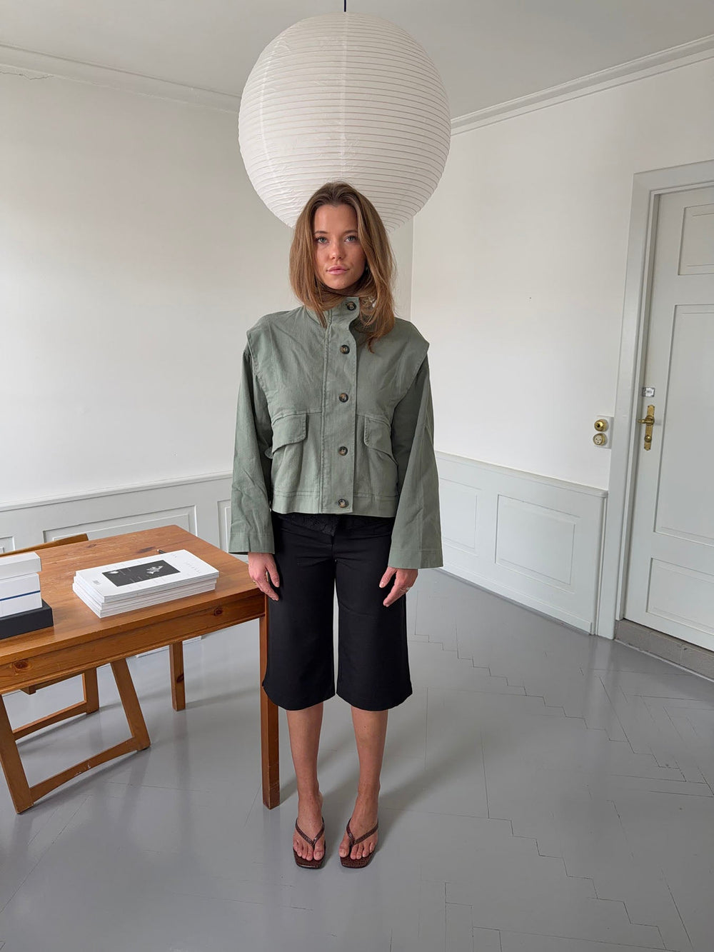 Seraphine jacket - Khaki green