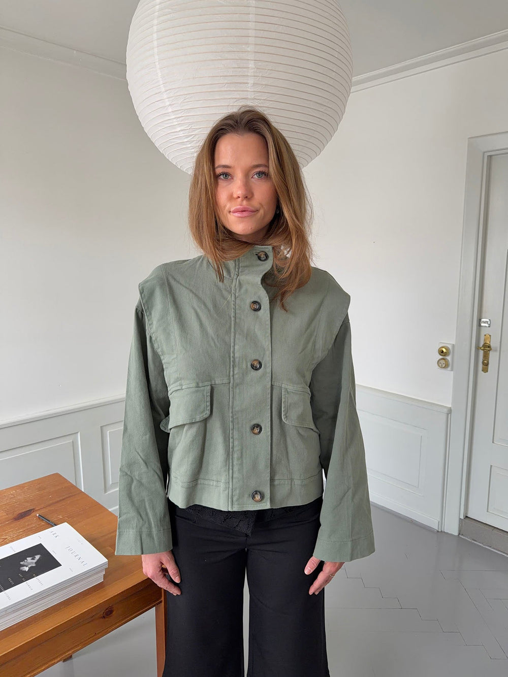 Seraphine jacket - Khaki green