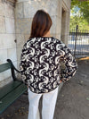Sasja jacket - Black/white