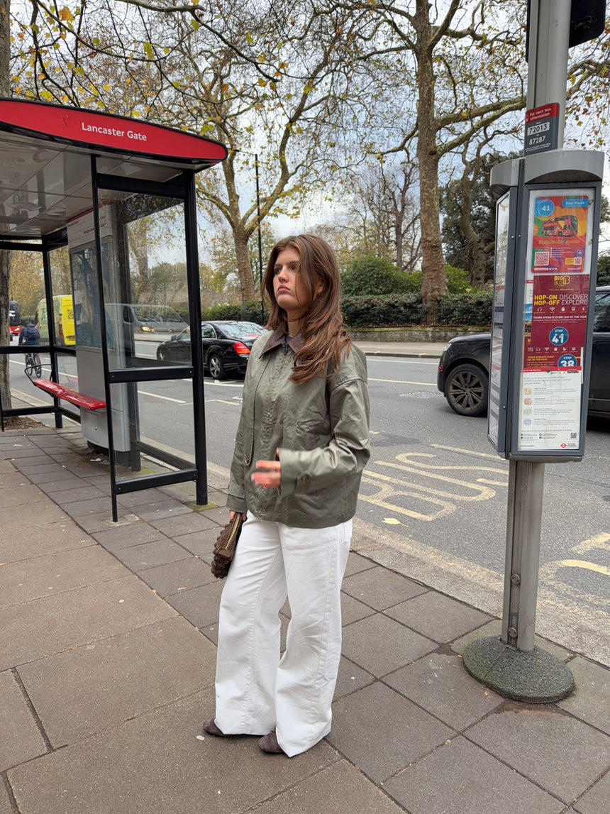 Jasmia jacket with details - Green