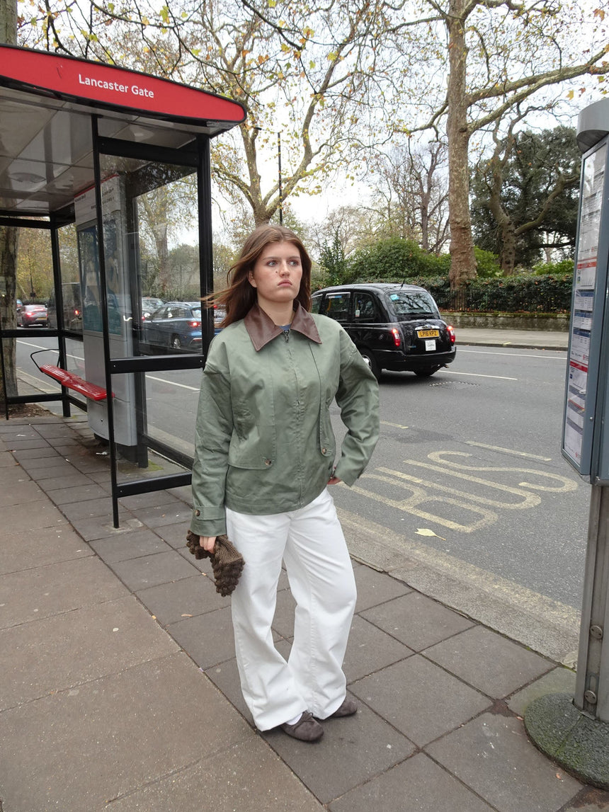 Jasmia jacket with details - Green