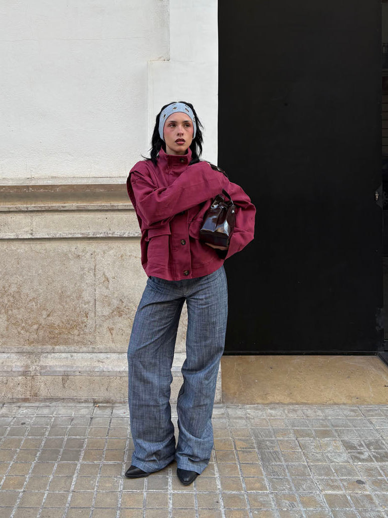 Seraphine jacket - Wine red