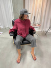 Seraphine jacket - Wine red