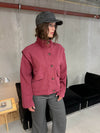 Seraphine jacket - Wine red