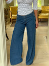 Candice jeans with ties - Blue