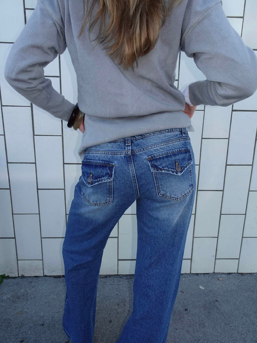 Lulia jeans - Blue denim