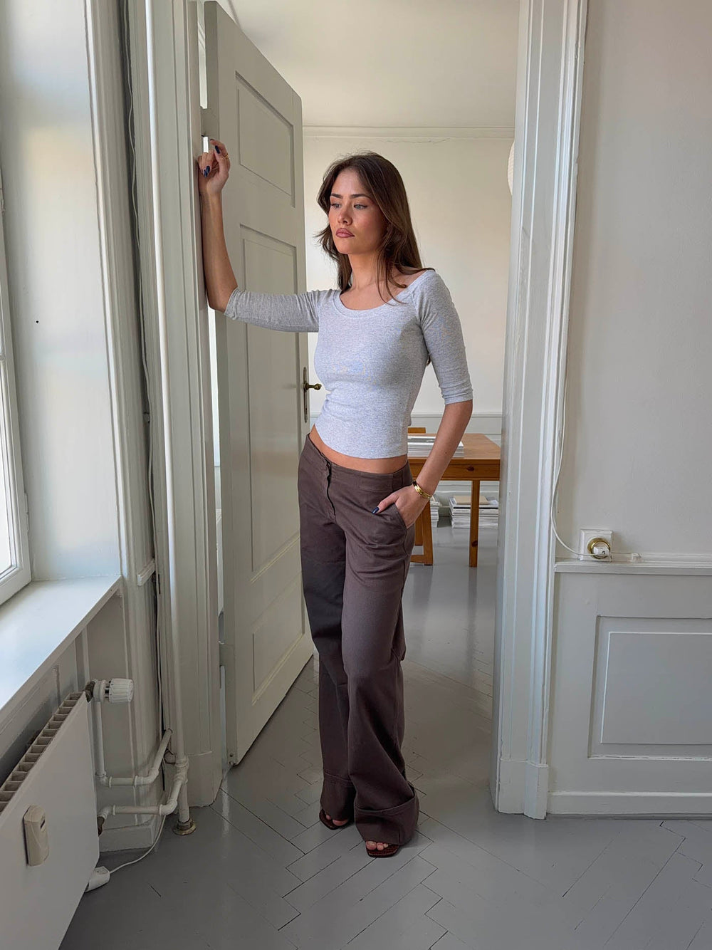 Siv jeans - Brown