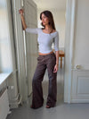 Siv jeans - Brown