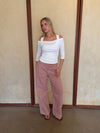 Lollu jeans - Light pink