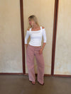 Lollu jeans - Light pink