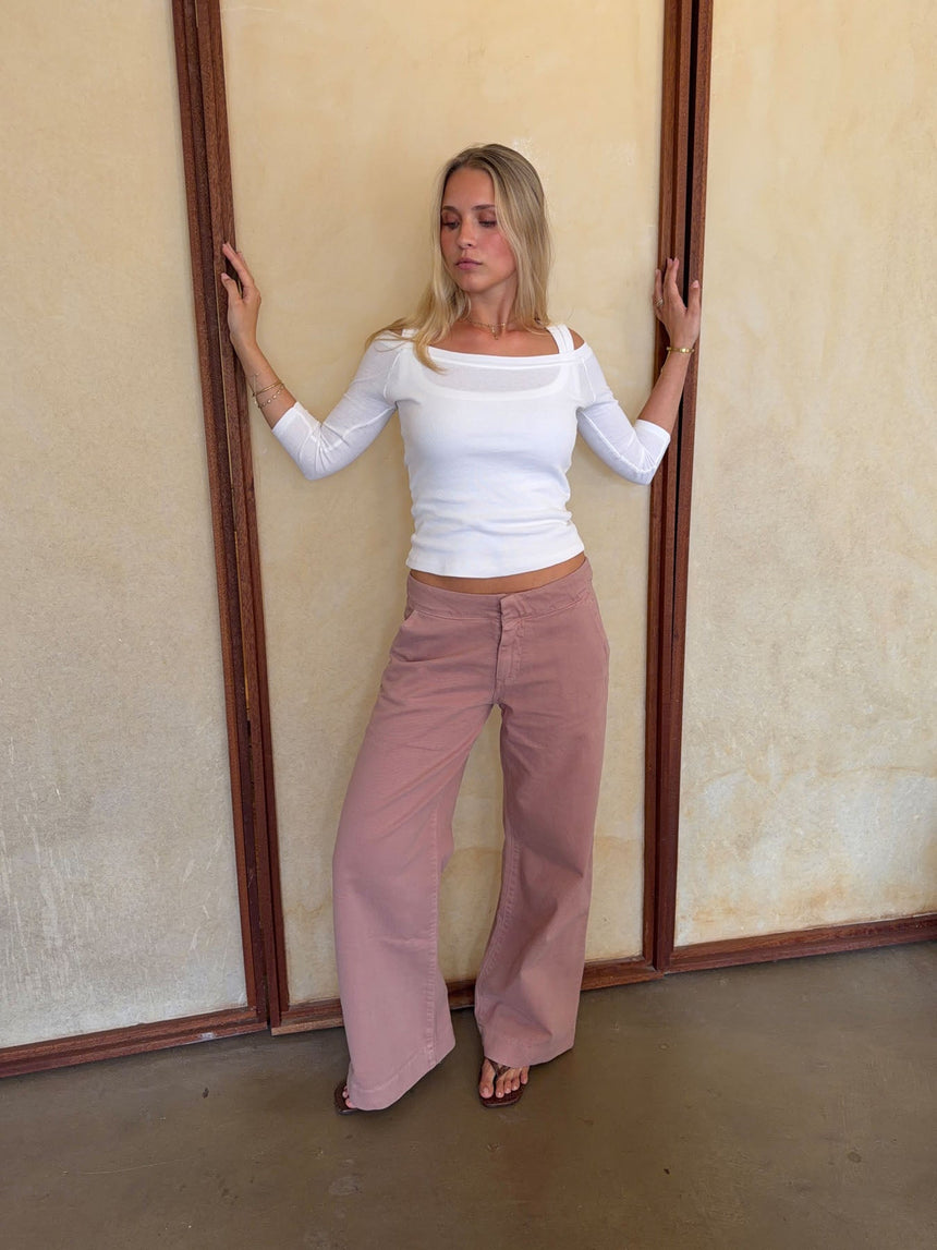 Lollu jeans - Light pink