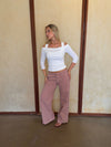 Lollu jeans - Light pink