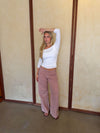 Lollu jeans - Light pink