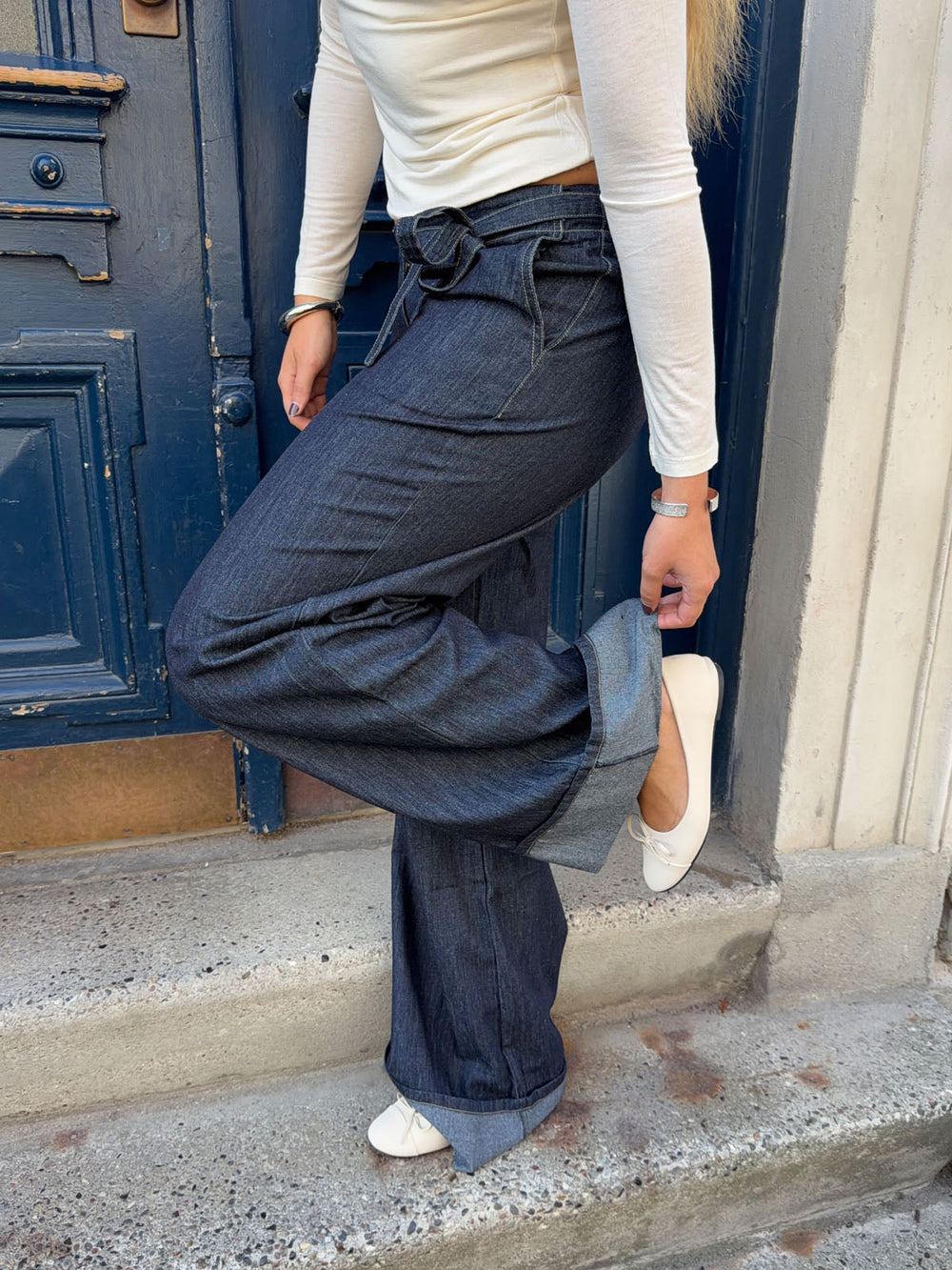 Idana jeans with details - Blue
