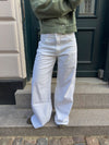 Lineana jeans with lace detail - White