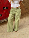 Tanija jeans with ring details - Green