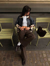 Audrey jeans - Dark brown