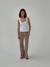 Lovia jeans - Taupe