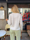 Fenny cable knit - Light grey