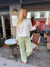 Fenny cable knit - Light grey