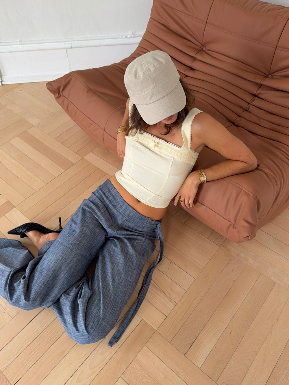 Tivina cap - Beige