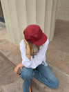 Jona cap with details - Red