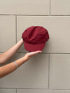 Jona cap with details - Red